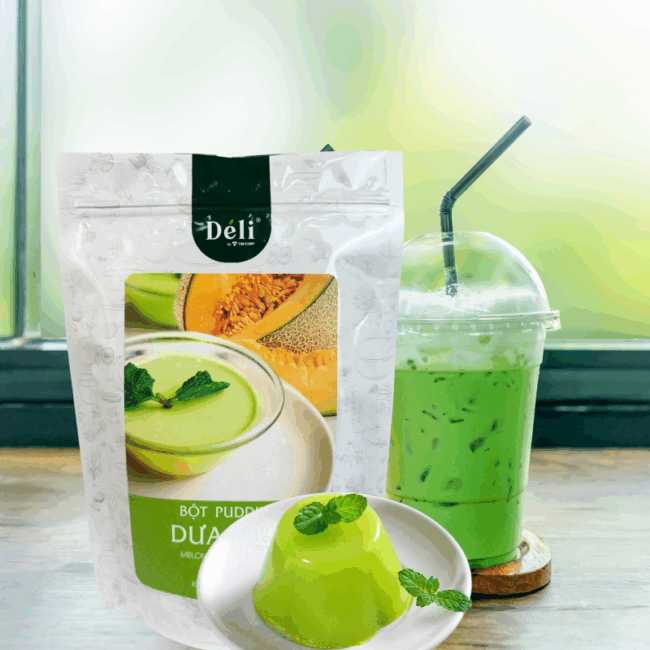 Pudding dưa lưới Déli