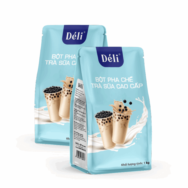 Combo 2 Túi Bột Pha Chế Trà Sữa Cao Cấp 1KG Déli - Hình ảnh 3