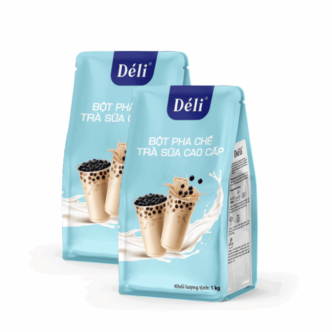 Combo 2 Túi Bột Pha Chế Trà Sữa Cao Cấp 1KG Déli - Hình ảnh 4