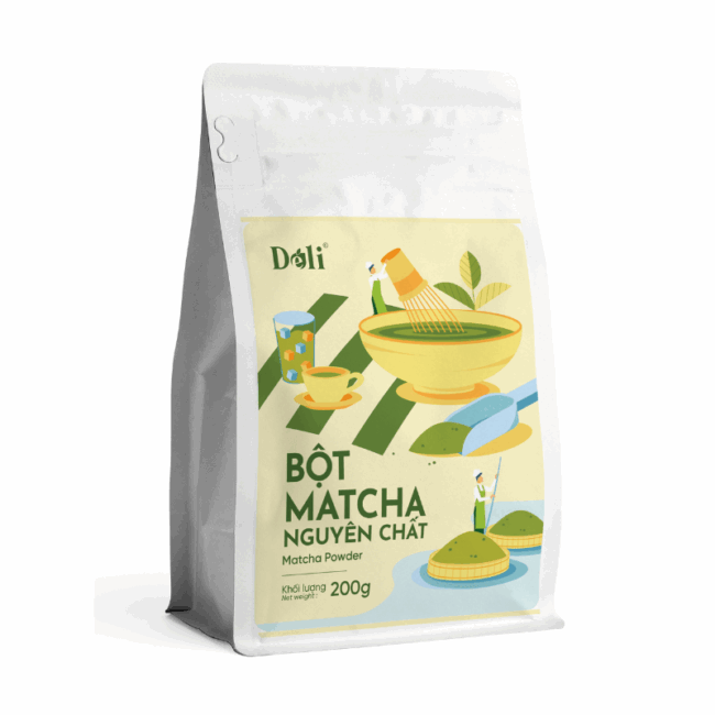 Bột matcha nguyên chất 200g
