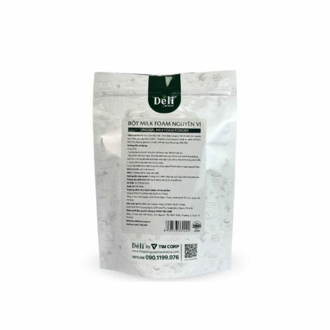Bột Milk Foam Nguyên Vị Déli - 1kg - Hình ảnh 3