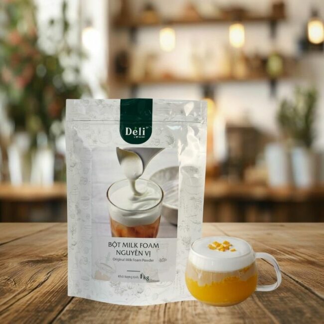 Bột Milk Foam Nguyên Vị Déli - 1kg