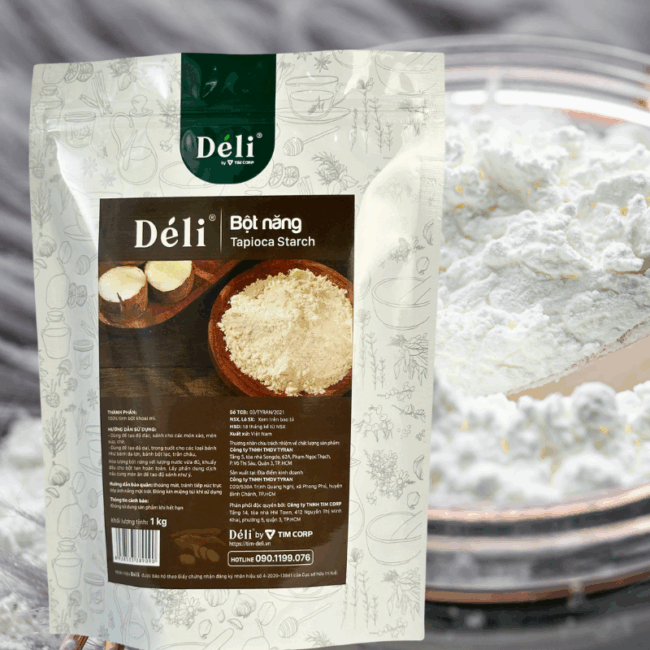 Bột năng Déli - 1kg - Hình ảnh 4