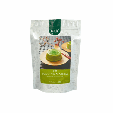 Pudding matcha Déli