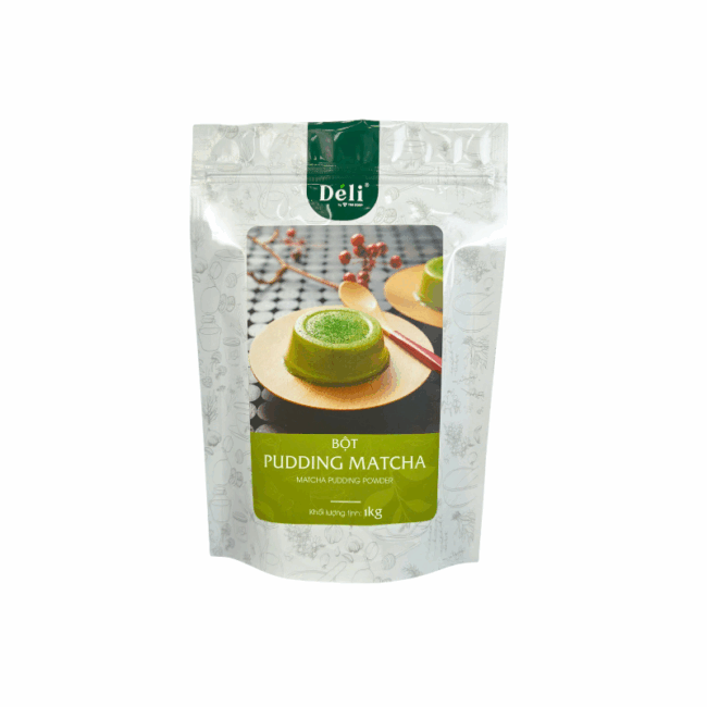 Pudding matcha Déli