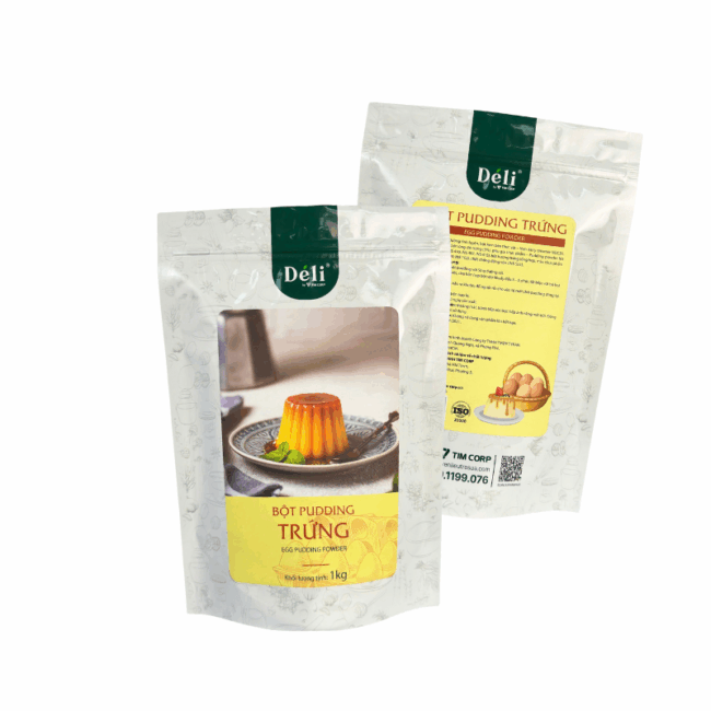 Pudding trứng Déli - Hình ảnh 4