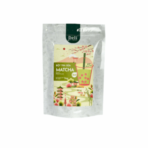 Bột trà sữa matcha 3in1 Déli - 1kg (25 ly)