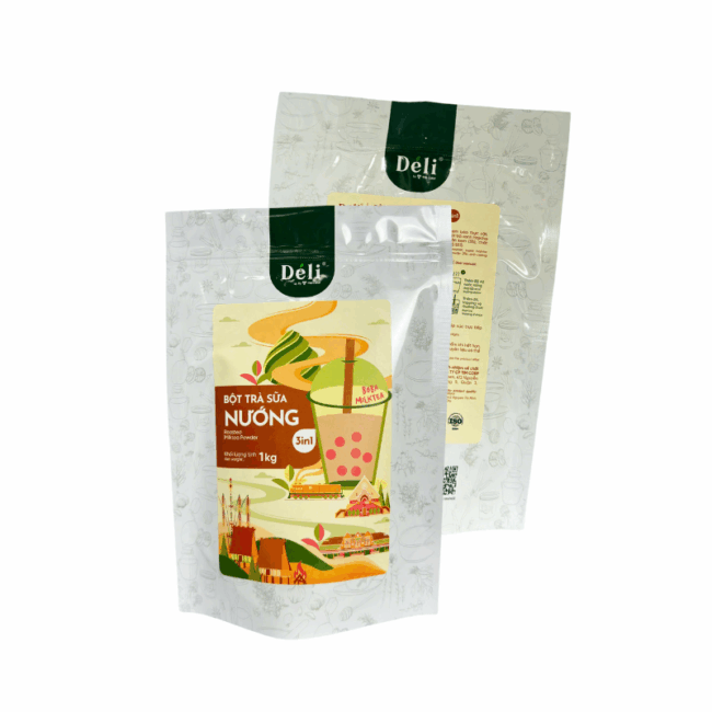 Bột trà sữa nướng 3in1 Déli - 1kg (25 ly) - Hình ảnh 4