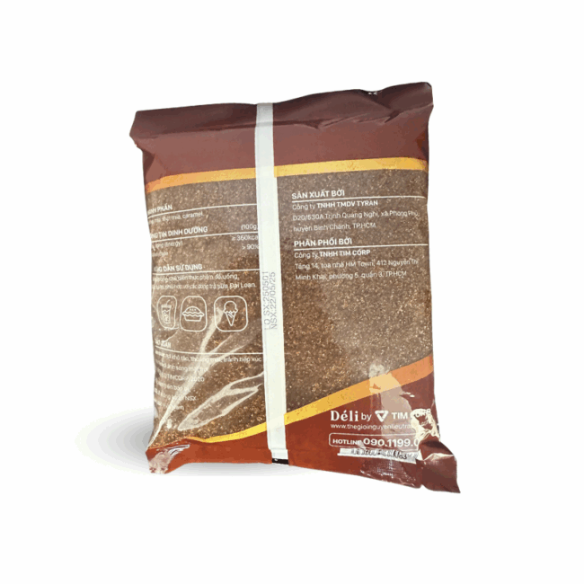 Đường Đen hạt Déli [COMBO 2 GÓI 2KG] - Hình ảnh 4