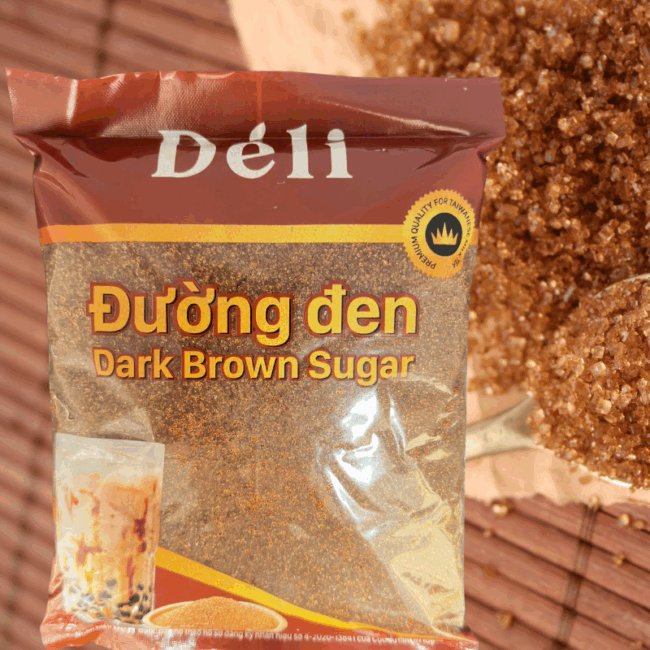 Đường đen hạt Déli - 1kg
