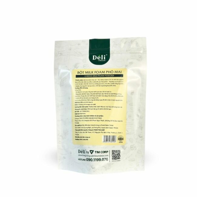 Bột milk foam phô mai Déli - 1kg - Hình ảnh 3