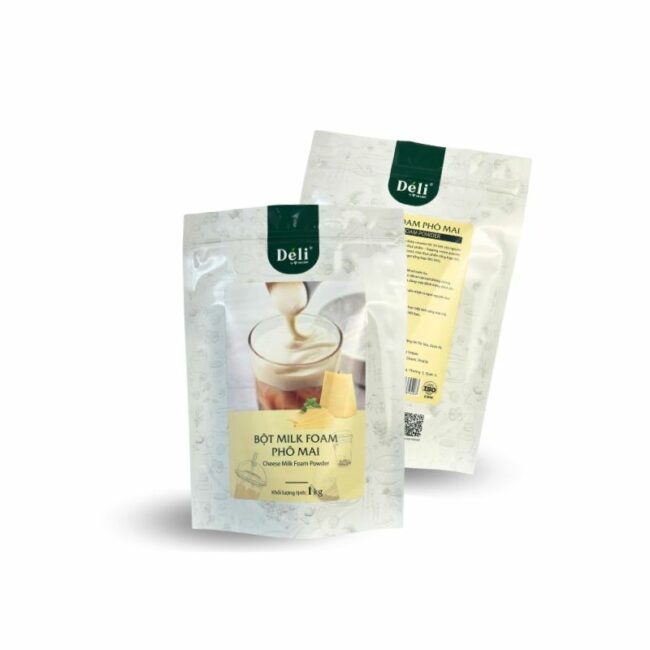 Bột milk foam phô mai Déli - 1kg - Hình ảnh 4