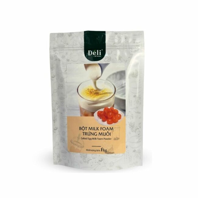 Bột milk foam trứng muối Déli - 1kg