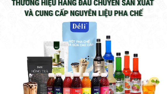 4 NHÓM NGUYÊN LIỆU PHA CHẾ ĐỒ UỐNG CƠ BẢN