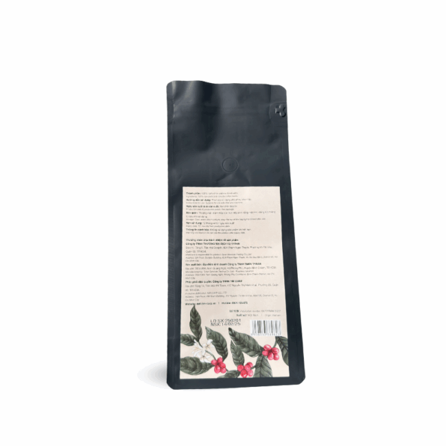 Cà Phê Bột Rang Xay 1kg - 100% Robusta & Arabica - Hình ảnh 2