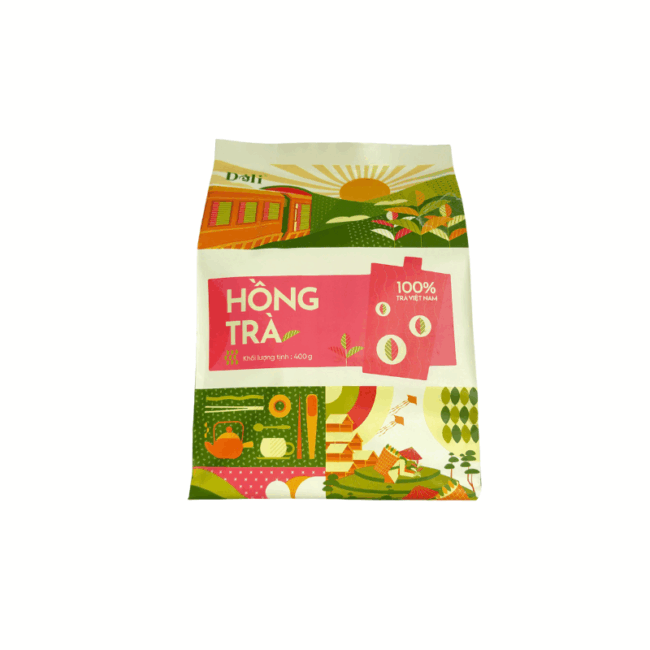 Combo Trà Sữa Truyền Thống [Hồng trà 400gr + Bột sữa Cao Cấp 1kg Déli] - Hình ảnh 3