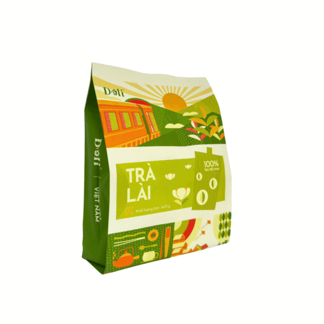 Combo Trà Ổi Hồng [Trà Lài 400gr + Mứt Ổi 1L + Siro Ổi 1L Déli] - Hình ảnh 3