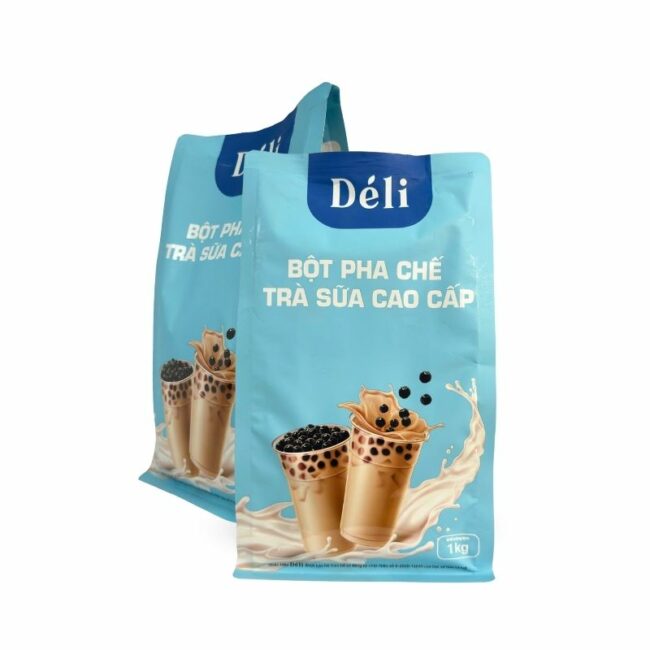 Combo 2 Túi Bột Pha Chế Trà Sữa Cao Cấp 1KG Déli - Hình ảnh 2
