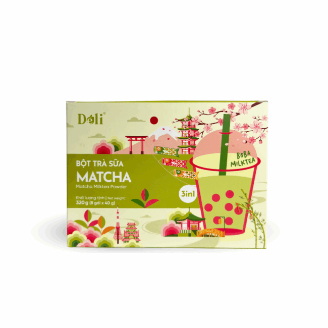 Bột Trà Sữa Matcha 3in1 320g