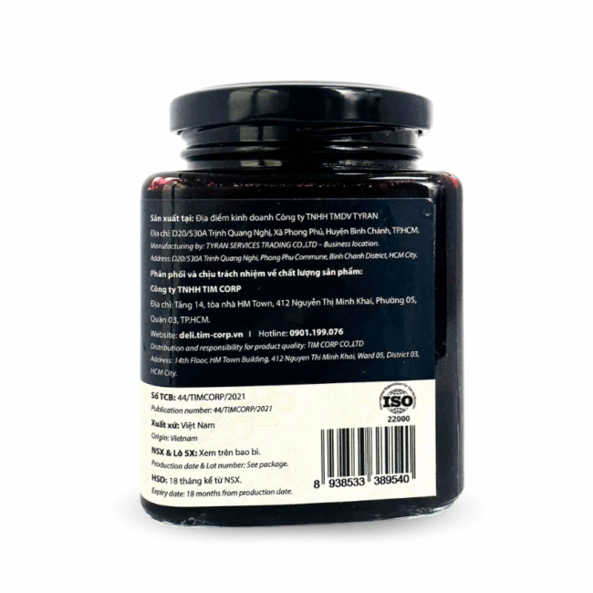Mứt Việt Quất Déli - 350g - Hình ảnh 5