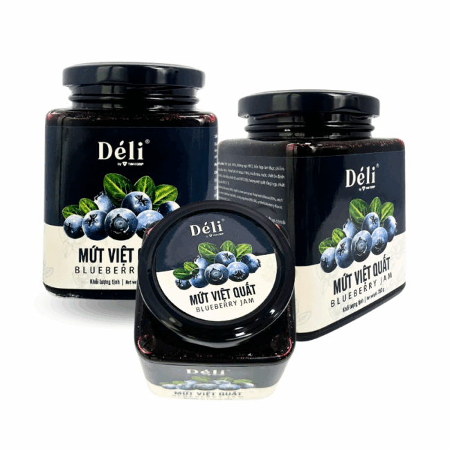 Mứt Việt Quất Déli - 350g - Hình ảnh 6