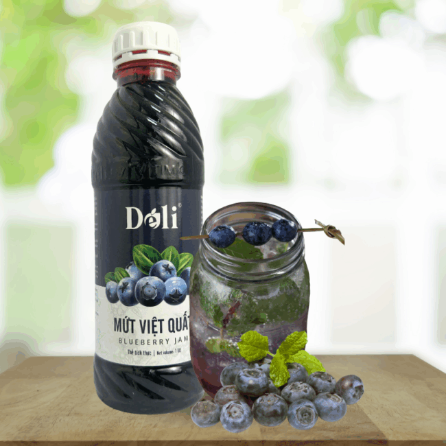 Mứt việt quất Déli - 1 lít - Hình ảnh 3