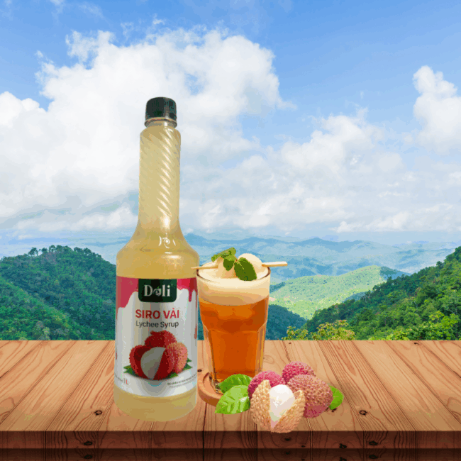 Siro Vải Déli - 1L - Hình ảnh 4