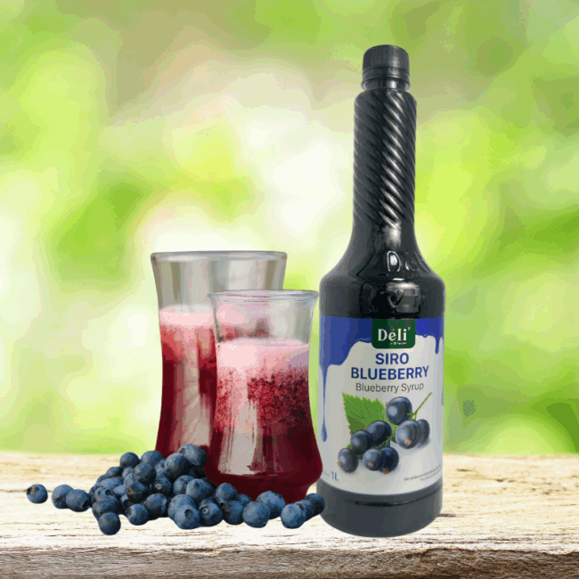 Siro Blueberry Déli - 1L - Hình ảnh 4