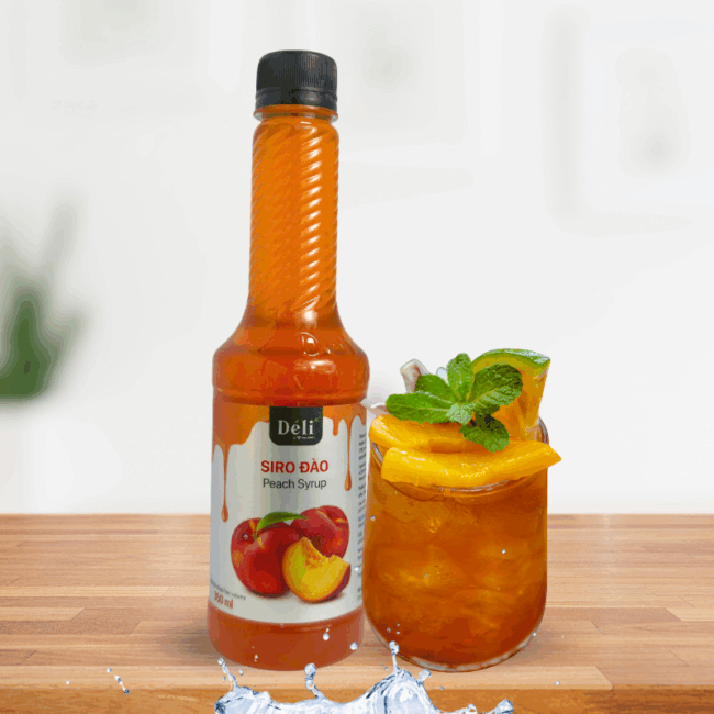 Siro Đào Déli - 350ml - Hình ảnh 4