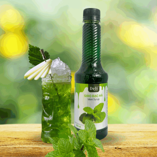 Siro Bạc Hà Déli - 350ml - Hình ảnh 4