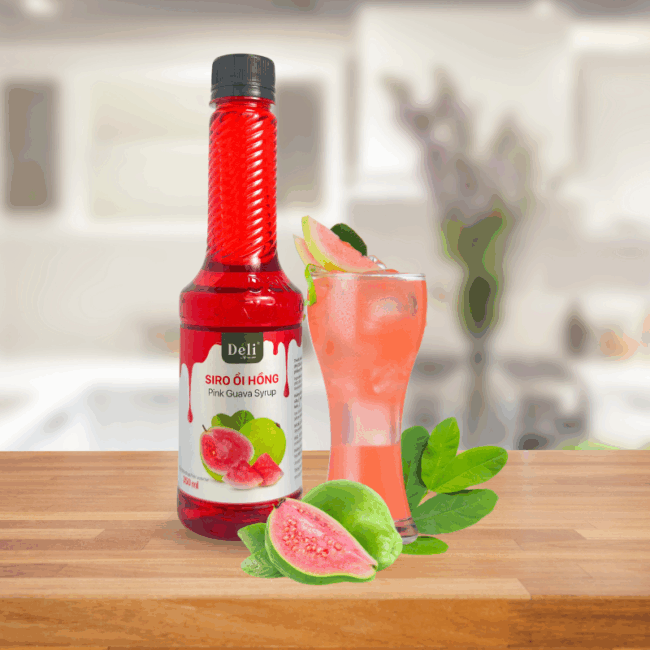 Siro Ổi Hồng Déli - 350ml - Image 4