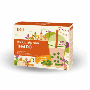 Trà sữa trân châu Thái Đỏ